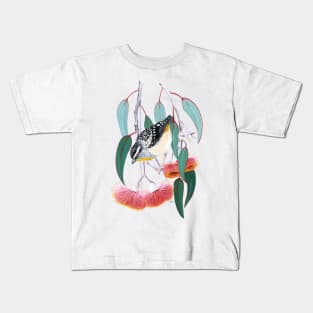 Pardalote and Silver Princess Gum Kids T-Shirt